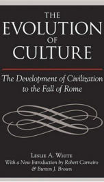 the evolution of culture the development of civilization to the fall of rome_cover