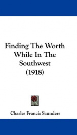 finding the worth while in the southwest_cover