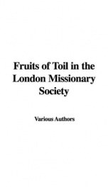 Fruits of Toil in the London Missionary Society_cover
