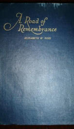 a road of remembrance_cover