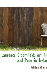 laurence bloomfield or rich and poor in ireland_cover