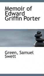 memoir of edward griffin porter_cover