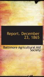 report december 23 1865_cover