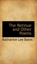 the retinue and other poems_cover
