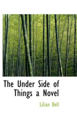 the under side of things a novel_cover