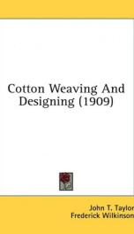 cotton weaving and designing_cover