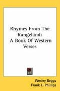 rhymes from the rangeland a book of western verses_cover