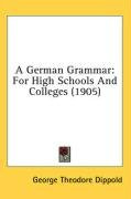a german grammar for high schools and colleges_cover