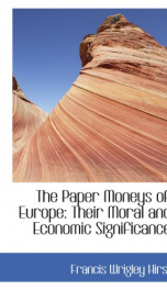 The Paper Moneys of Europe_cover