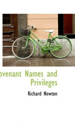 covenant names and privileges_cover