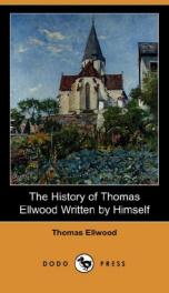 The History of Thomas Ellwood Written By Himself_cover