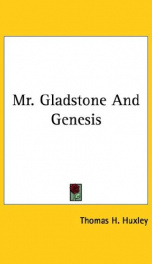 Mr.Gladstone and Genesis_cover