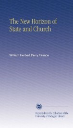 the new horizon of state and church_cover