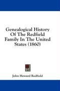 genealogical history of the redfield family in the united states_cover