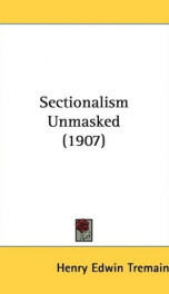sectionalism unmasked_cover