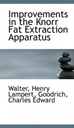 improvements in the knorr fat extraction apparatus_cover