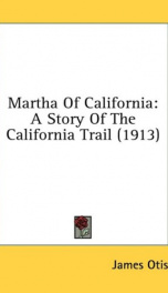 martha of california a story of the california trail_cover
