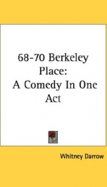68 70 berkeley place a comedy in one act_cover