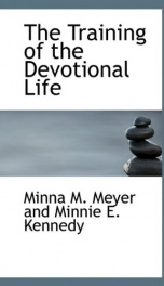 the training of the devotional life_cover