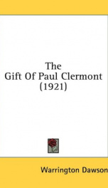 the gift of paul clermont_cover