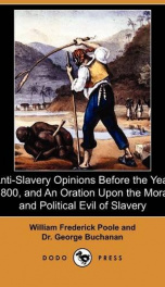 Anti-Slavery Opinions before the Year 1800_cover