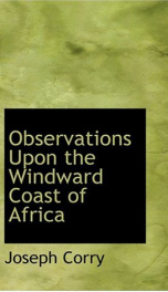 Observations Upon the Windward Coast of Africa_cover