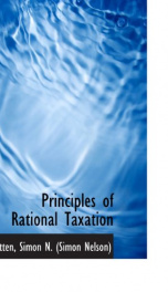 principles of rational taxation_cover