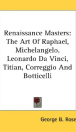 renaissance masters the art of raphael michelangelo leonardo da vinci titian_cover