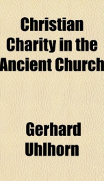 christian charity in the ancient church_cover