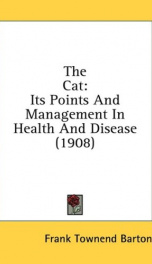 the cat its points and management in health and disease_cover