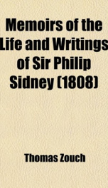 memoirs of the life and writings of sir philip sidney_cover