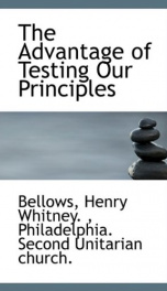 the advantage of testing our principles_cover