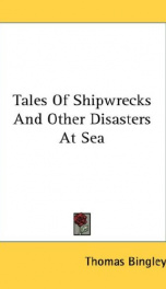 tales of shipwrecks and other disasters at sea_cover