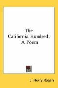 the california hundred a poem_cover