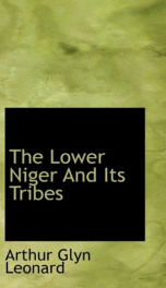 the lower niger and its tribes_cover