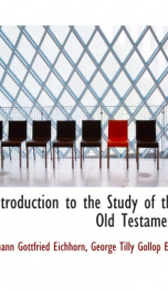 introduction to the study of the old testament_cover