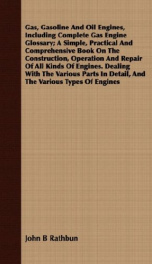 gas gasoline and oil engines including complete gas engine glossary a simple_cover