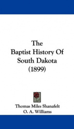 the baptist history of south dakota_cover