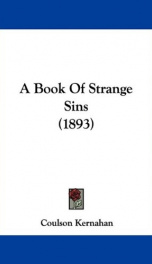 a book of strange sins_cover