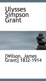 ulysses simpson grant_cover