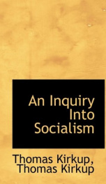 an inquiry into socialism_cover
