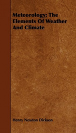 meteorology the elements of weather and climate_cover
