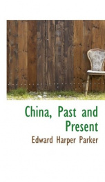 china past and present_cover