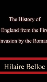 The History of England from the First Invasion by the Romans_cover