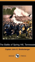 The Battle of Spring Hill, Tennessee_cover