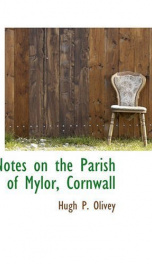 notes on the parish of mylor cornwall_cover