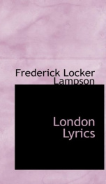 London Lyrics_cover