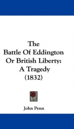 the battle of eddington or british liberty a tragedy_cover