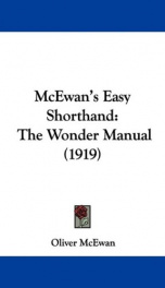 mcewans easy shorthand the wonder manual_cover