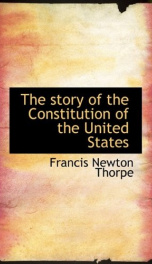 the story of the constitution of the united states_cover